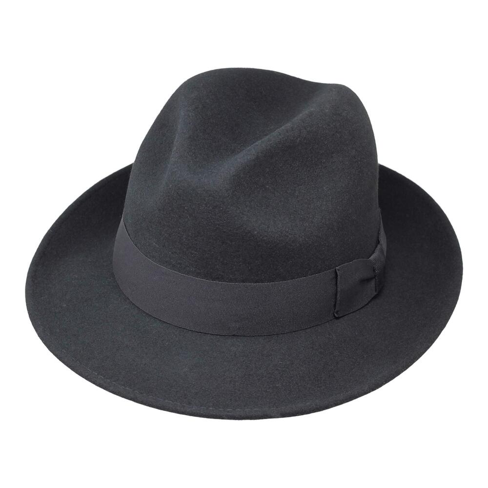 4040 Swift Fedora Lightweight 100% Wool Felt Crushable for Travel